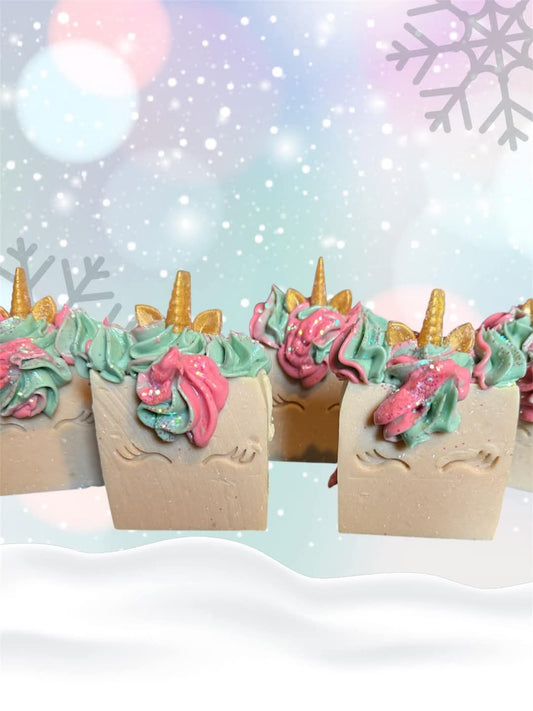 Christmas Themed Goat's Milk & Tallow Soap Bars