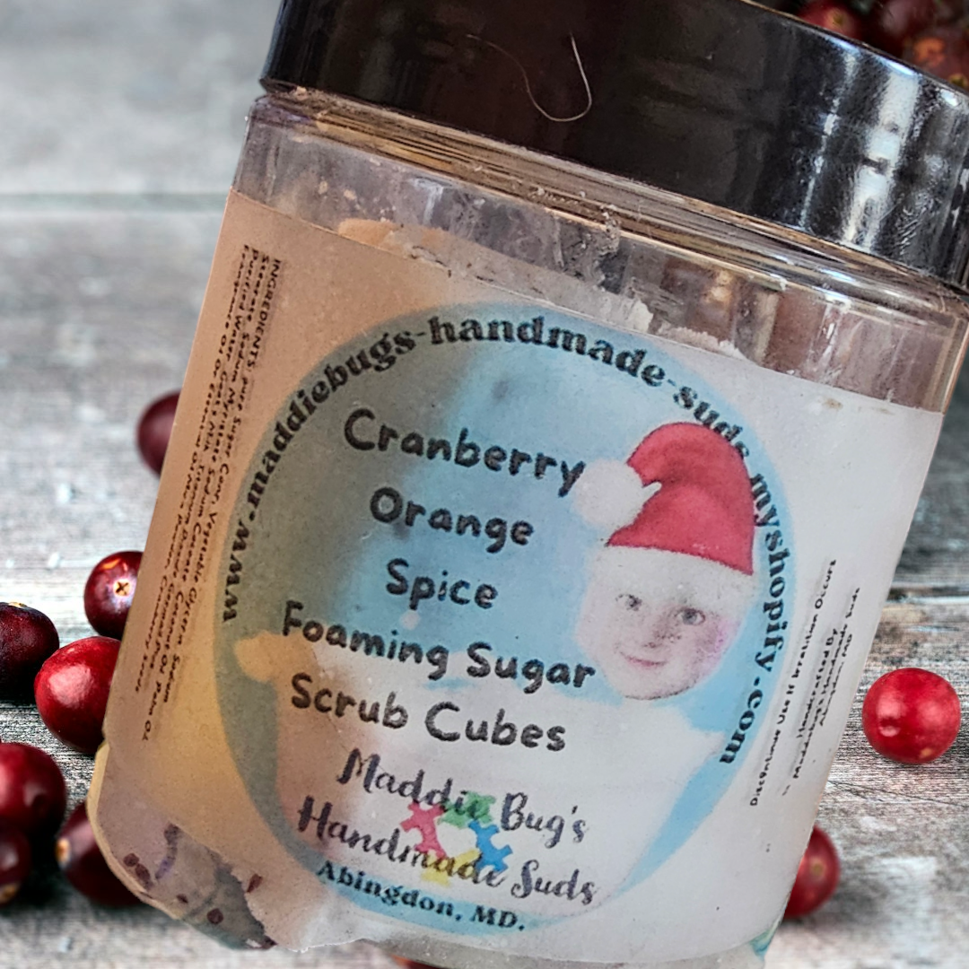 Foaming Sugar Scrub Cubes