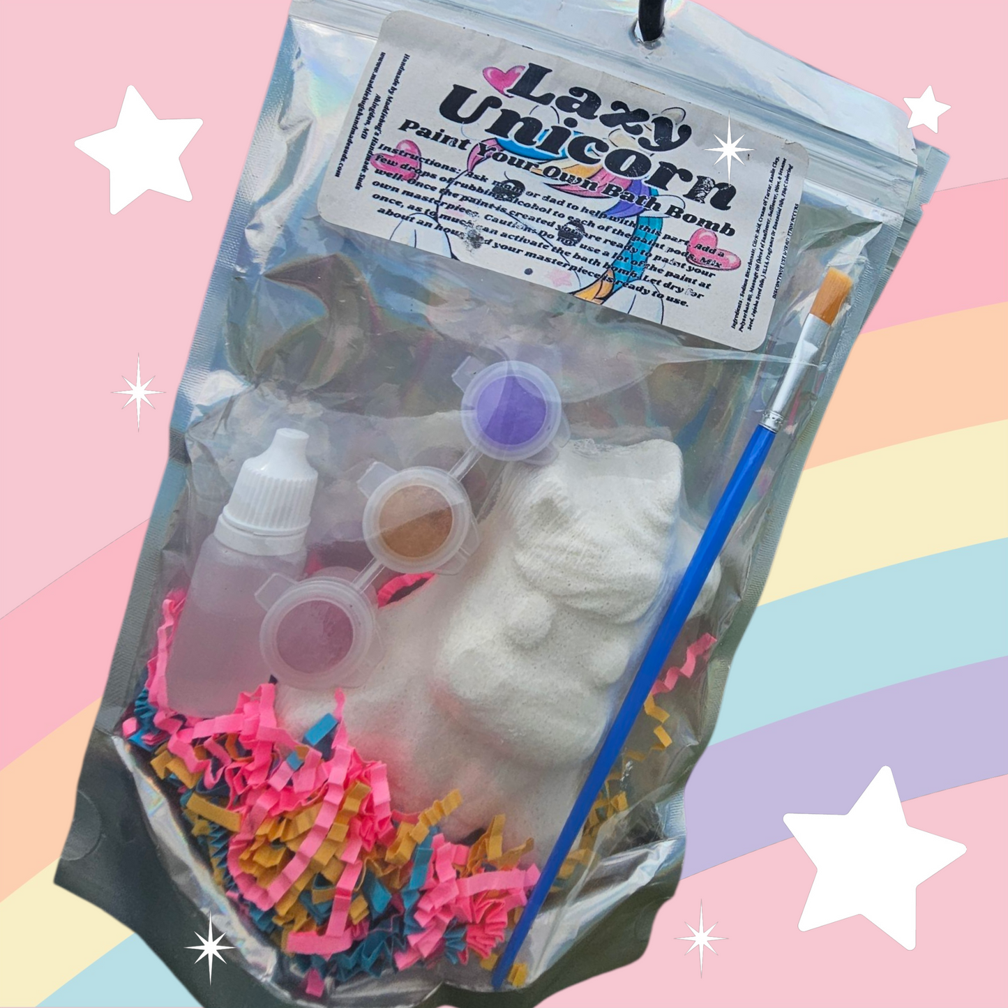 Paint Your Own Bath Bombs