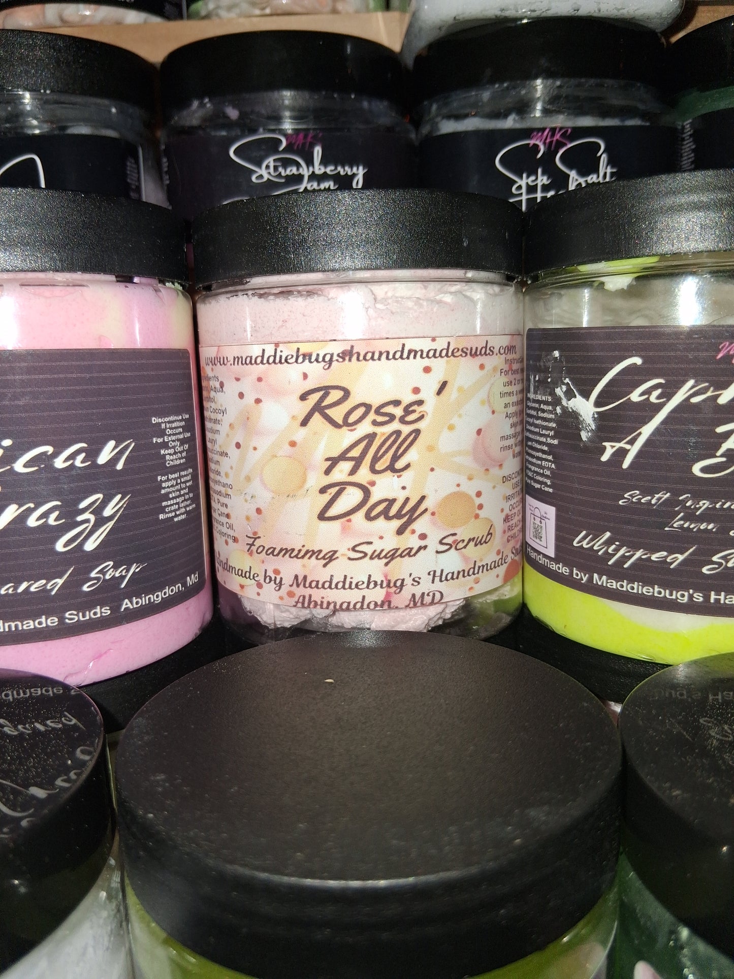 Foaming Sugar Scrub 8oz