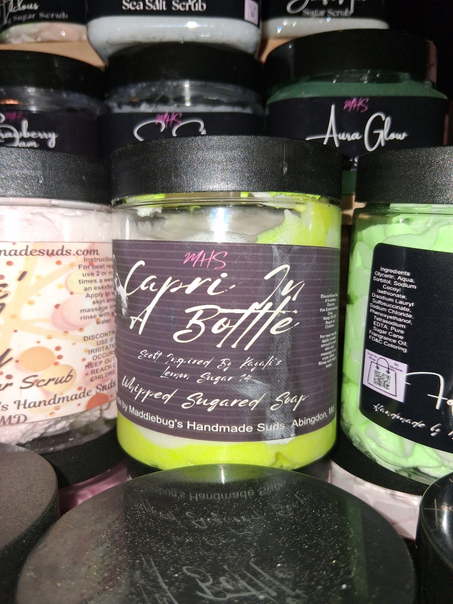Foaming Sugar Scrub 8oz