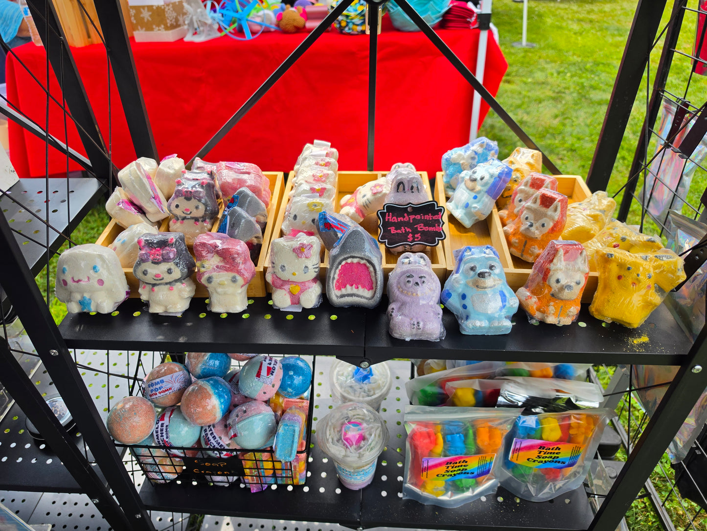 Hand Painted Bath Bombs