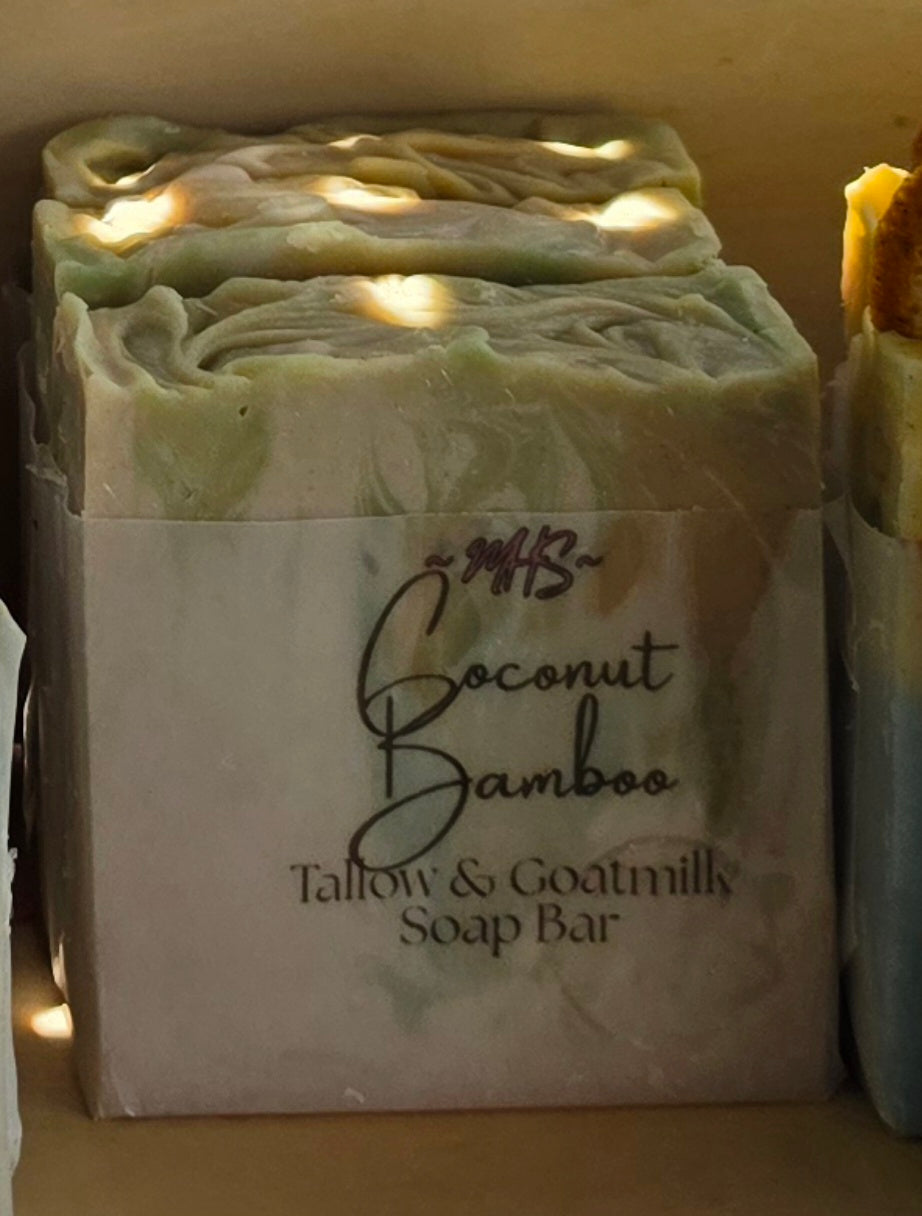 Handmade Tallow & Goats Milk Soap Bars